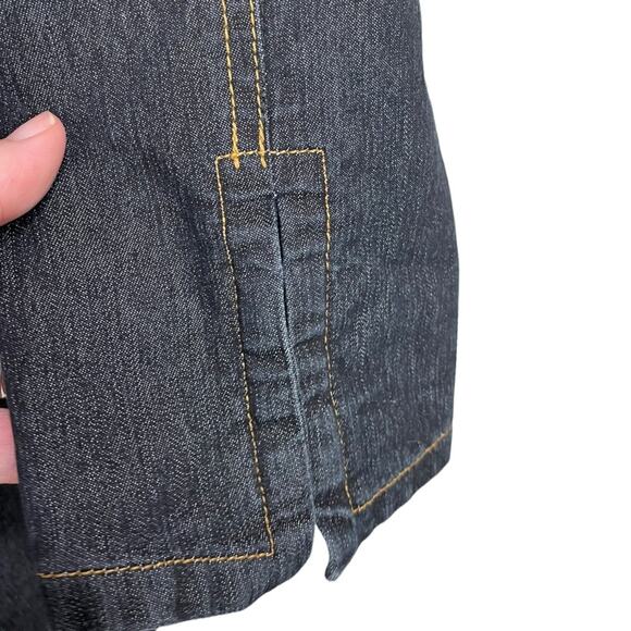 Bisou Bisou Michele Bohbot Denim Hook Eye Closure Jack Size Small Petite - Picture 11 of 14